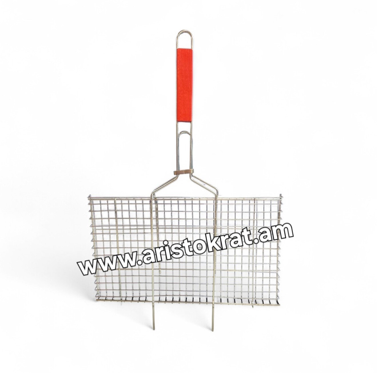 Ձուկ խորովելու ցանց բզերով 25*45սմ։ Կոդ GP1114